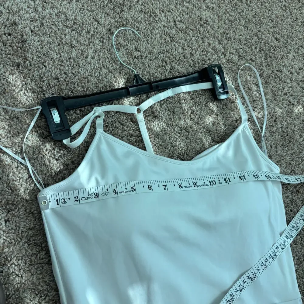 Tommy Bahama White Tennis Golf Racquet & Paddle Dress Sz L Athletic